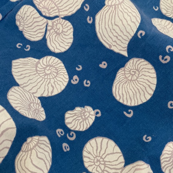 Riviera by Ceeb vintage shell print swimsuit dress one piece plus Sz 44 … - Picture 9 of 9